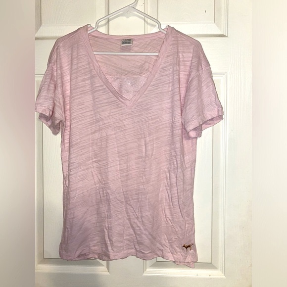 PINK Victoria's Secret Tops - Pink Victoria’s Secret shirt